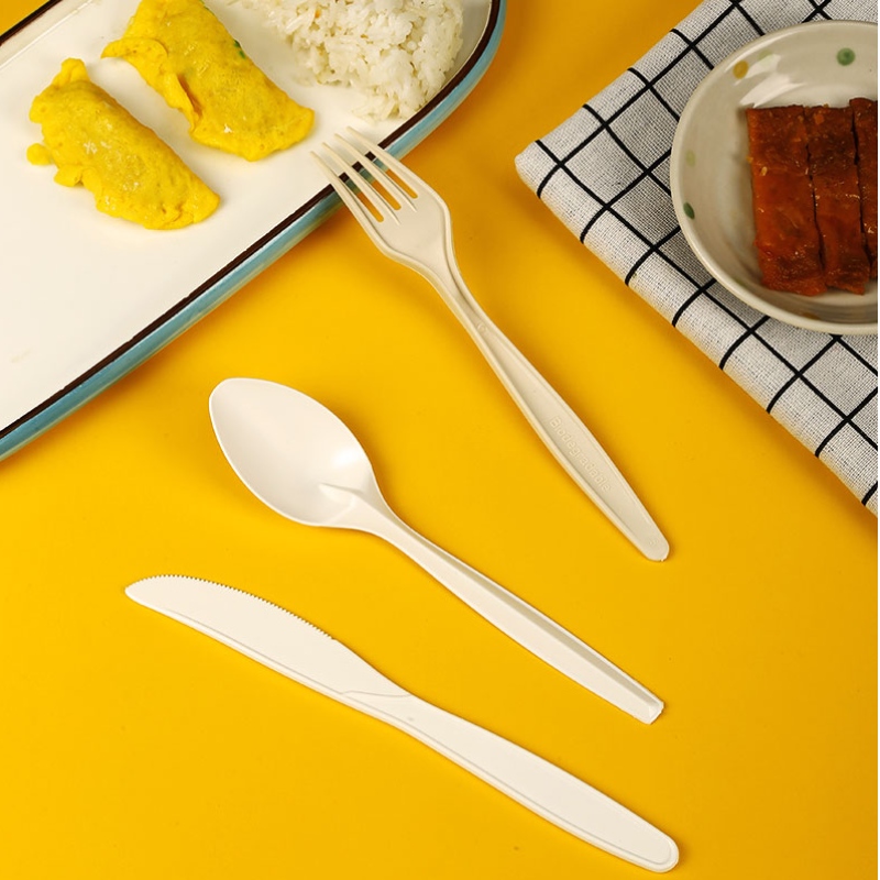 PLA Material Compostable Disposable Tableware